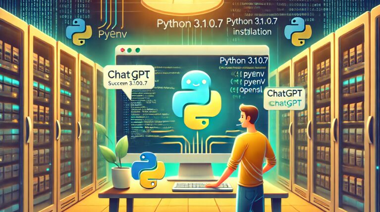 CHATGPTでpythonインストール